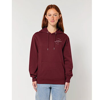 Unisex Hoodie Burgundy