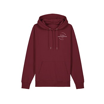 Unisex Hoodie Burgundy