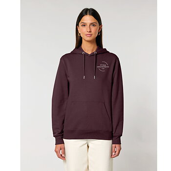 Unisex Hoodie Red Brown 