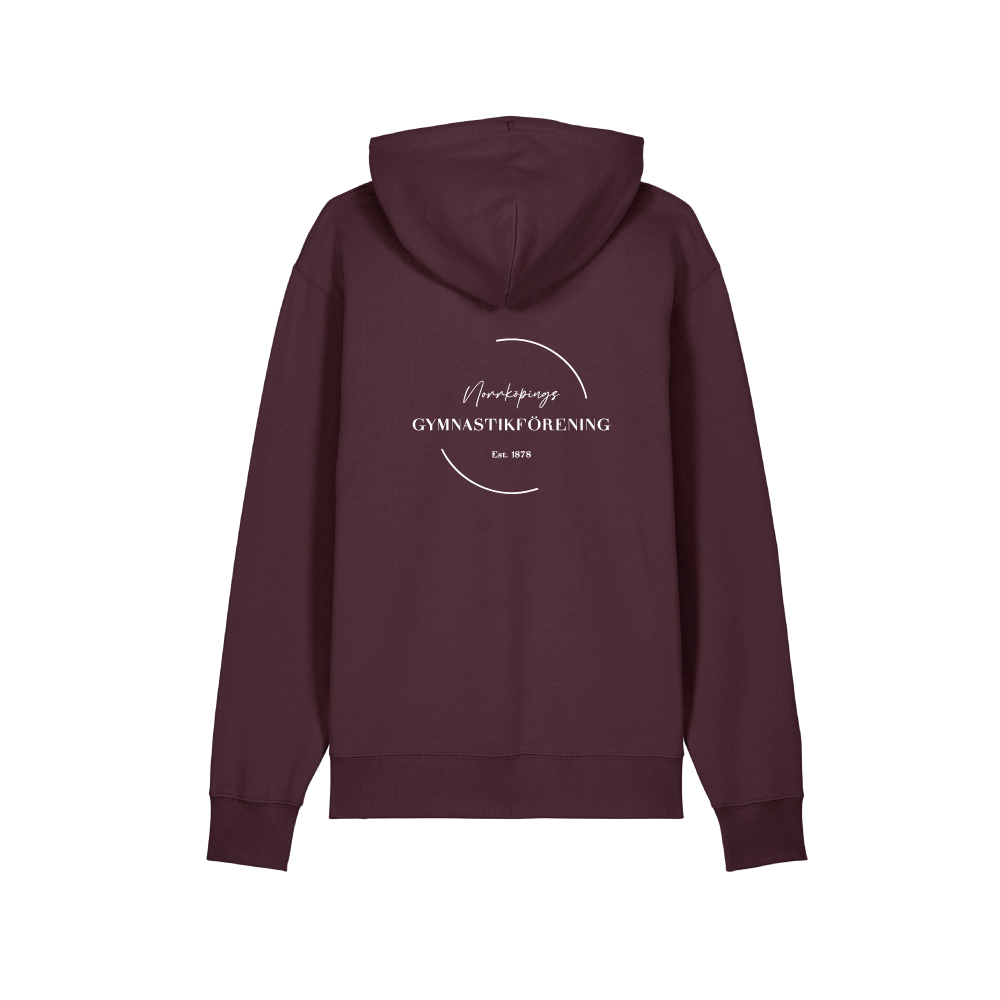 Unisex Hoodie Red Brown  - 3