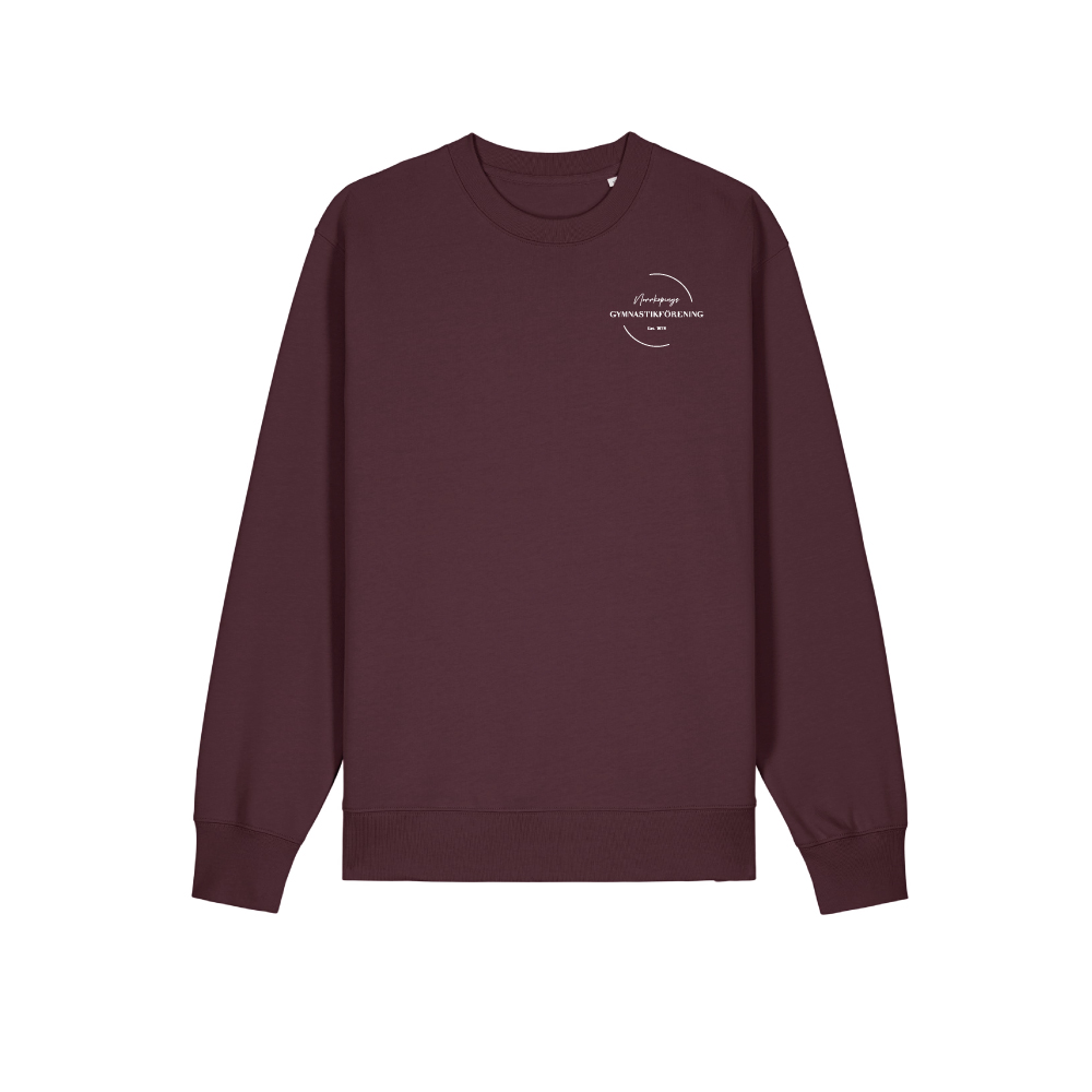 Unisex Sweatshirt Red Brown - 2