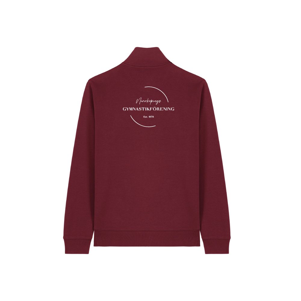 Unisex Halfzip Burgundy - 3
