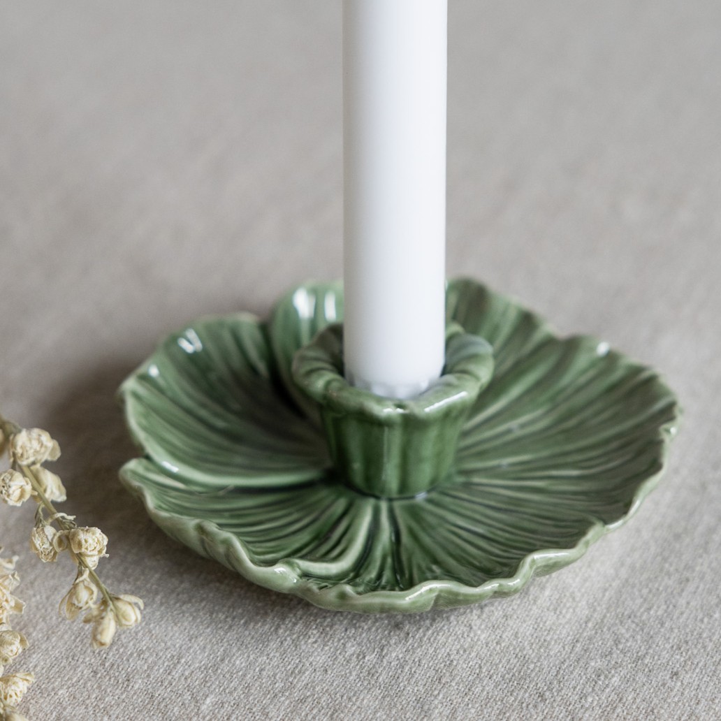 Botanik ljusstake Grön - Liten - 2
