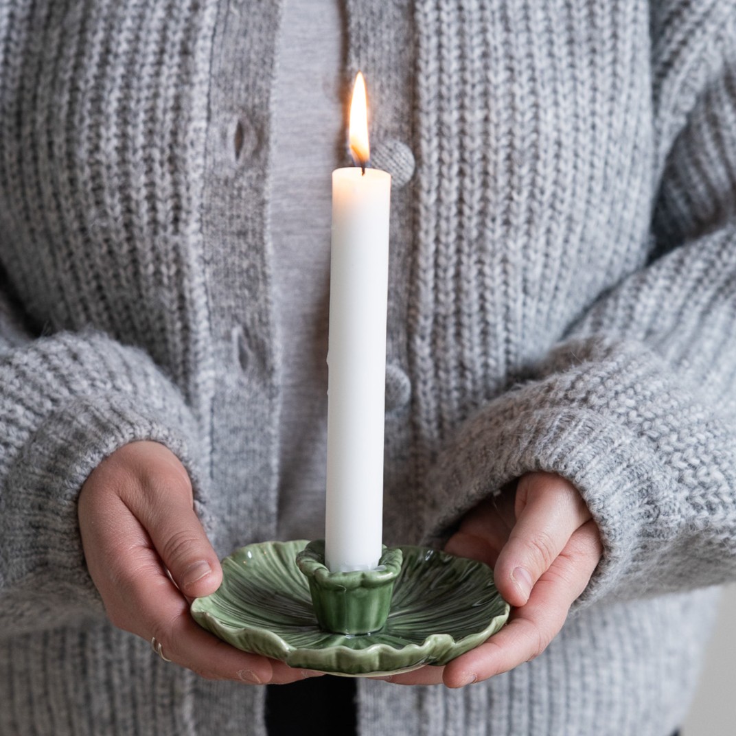Botanik ljusstake Grön - Liten