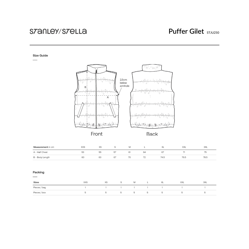 Unisex Puffer Vest - 3
