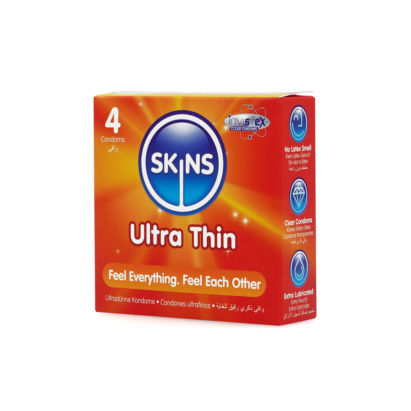Skins Condoms Ultra Thin 4-Pack