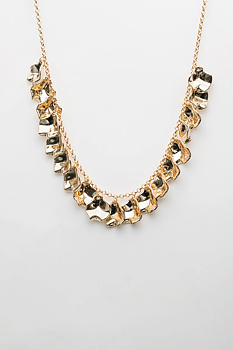 BOW19 Leaf Mini Necklace Gold