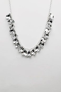 BOW19 Leaf Mini Necklace Silver