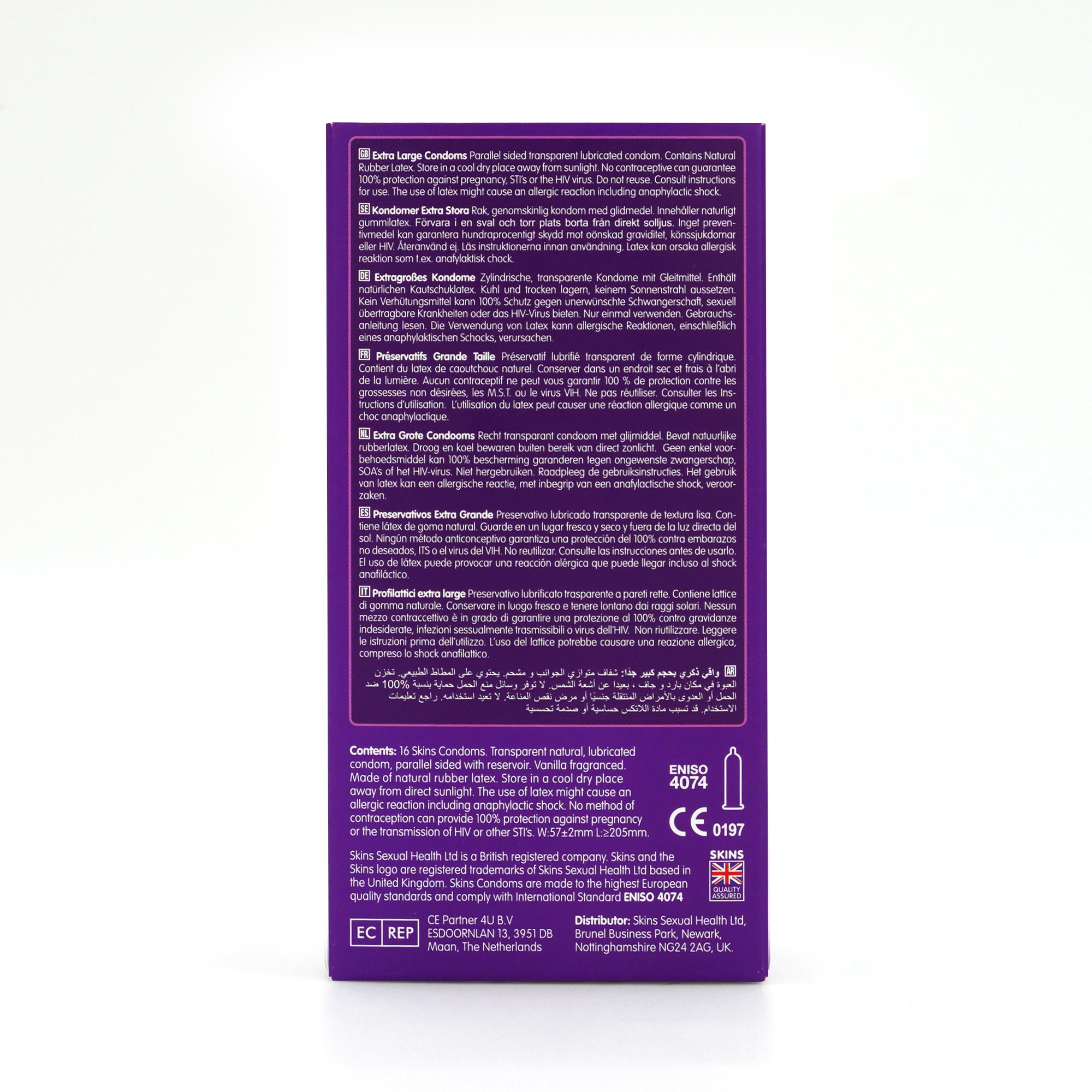 Skins Condoms Extra Large 16-Pack - 4