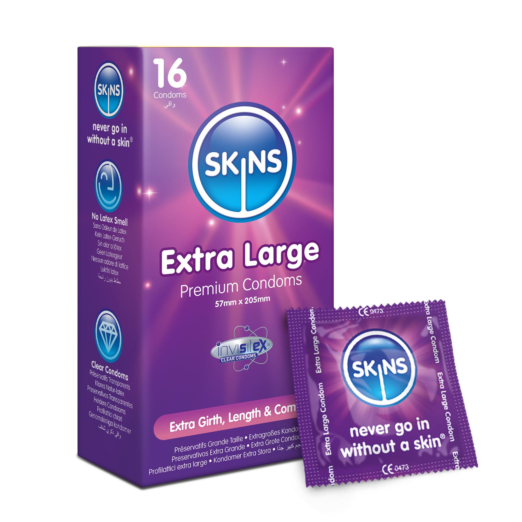Skins Condoms Extra Large 16-Pack - 5