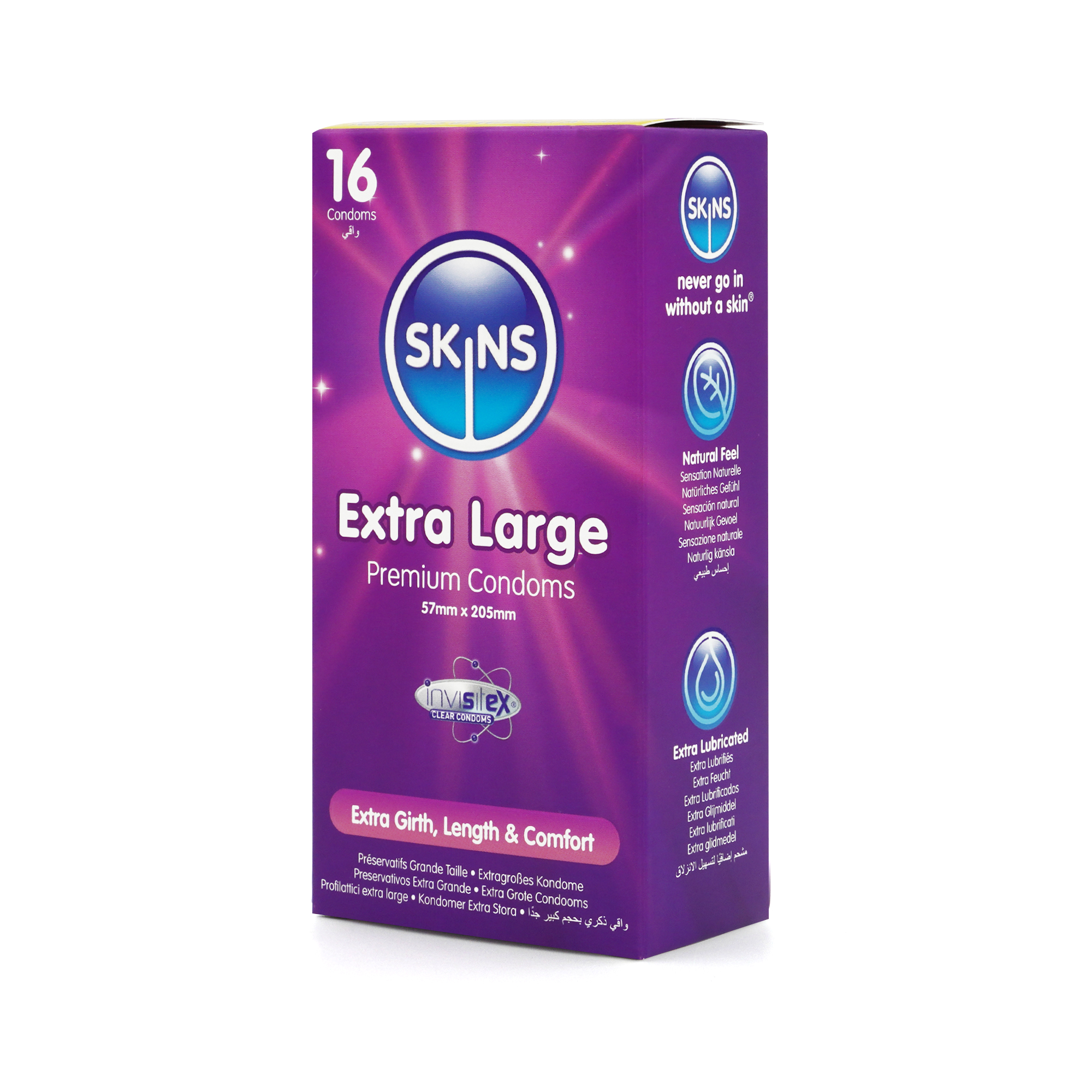 Skins Condoms Extra Large 16-Pack - 2