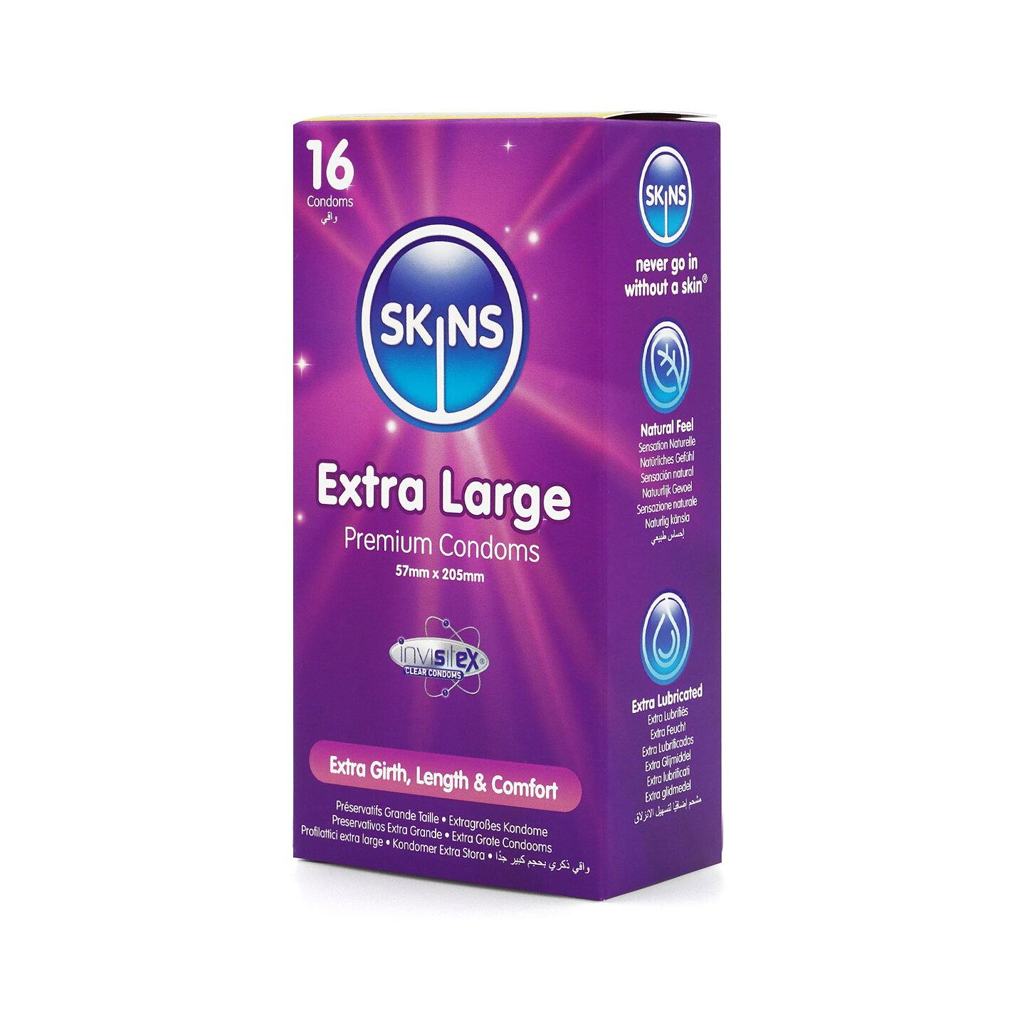 Skins Condoms Extra Large 16-Pack