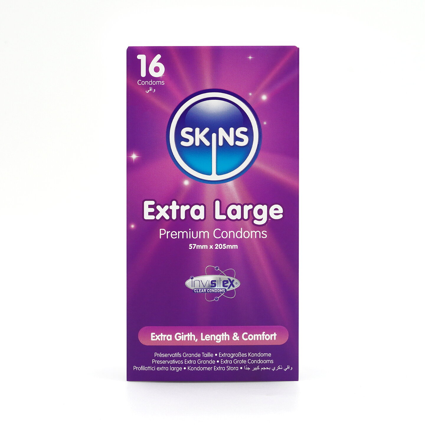 Skins Condoms Extra Large 16-Pack