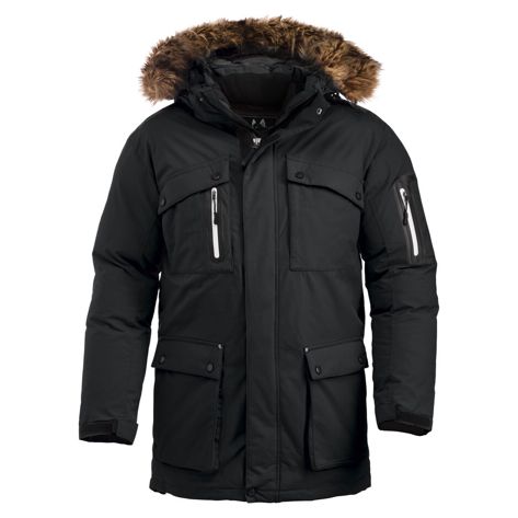 Jacka Clique Malamute, unisex, svart
