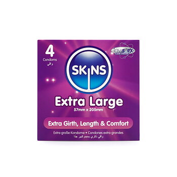 Skins Condoms Extra Large 4-Pack