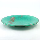 ヴィルヘルム・コーゲ  Argentaシリーズ  魚の装飾の皿  (30cm)  1939年