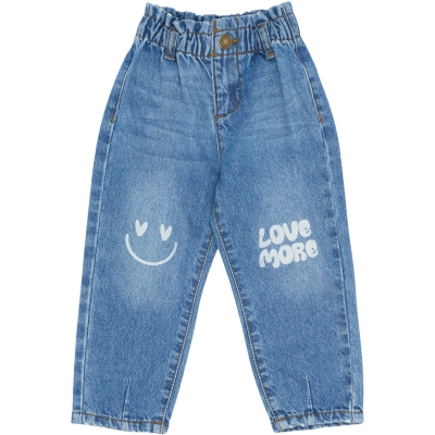 TNSTPida Carrot Jeans Medium Blue Denim