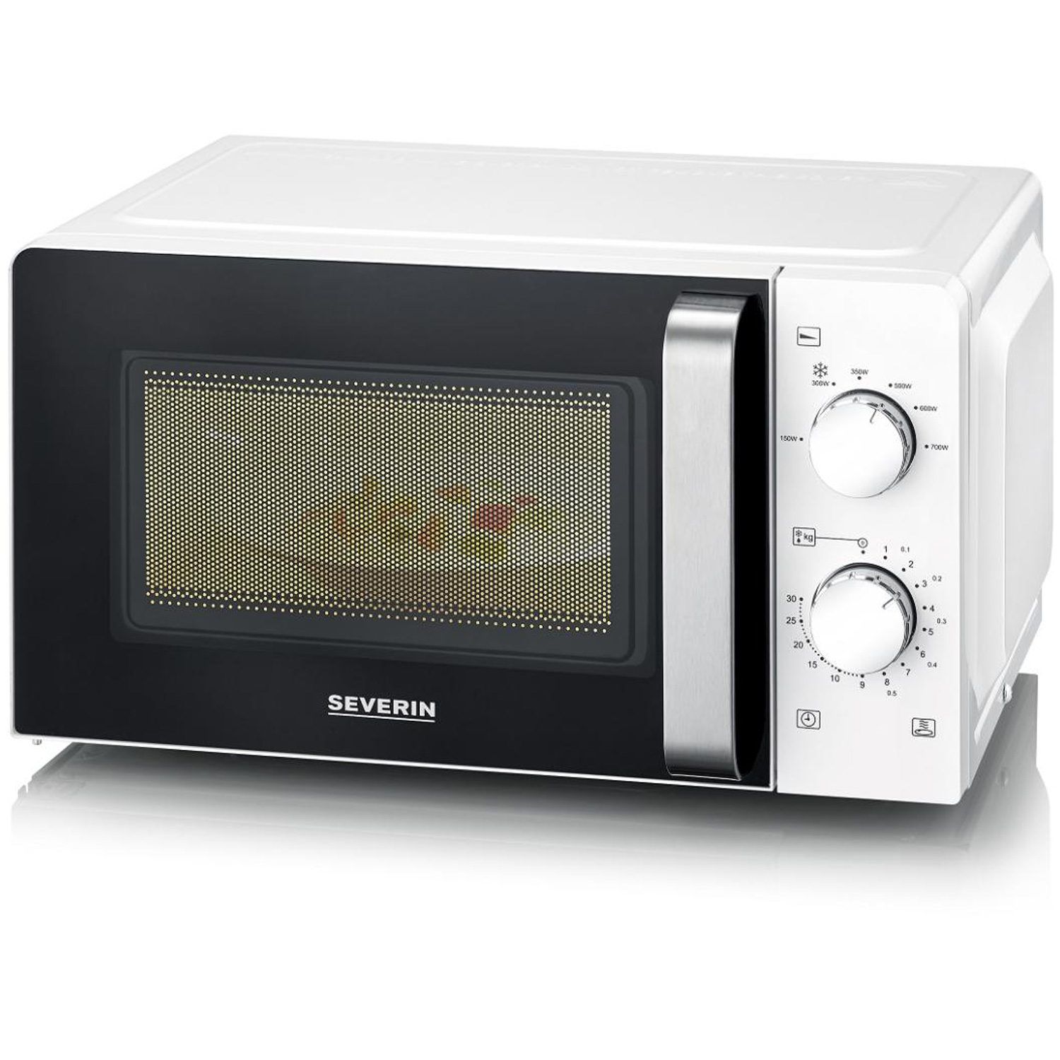 Mikrovågsugn Vit 700W 17 liter MW 7885 - 5