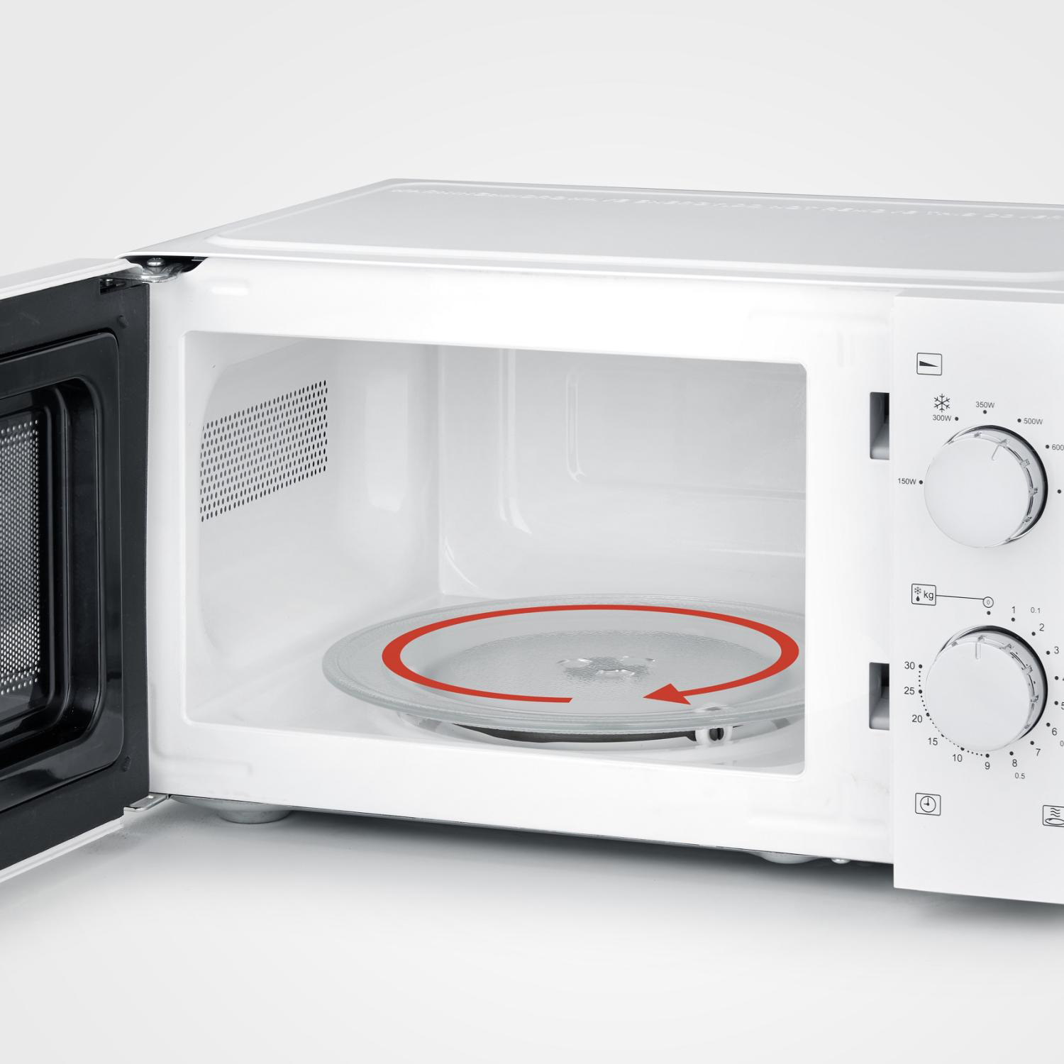 Mikrovågsugn Vit 700W 17 liter MW 7885 - 2