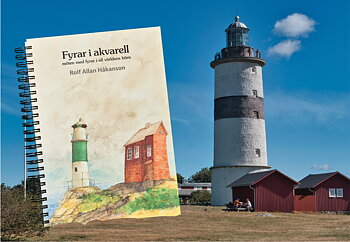 Fyrar i akvarell - Rolf Allan Håkansson
