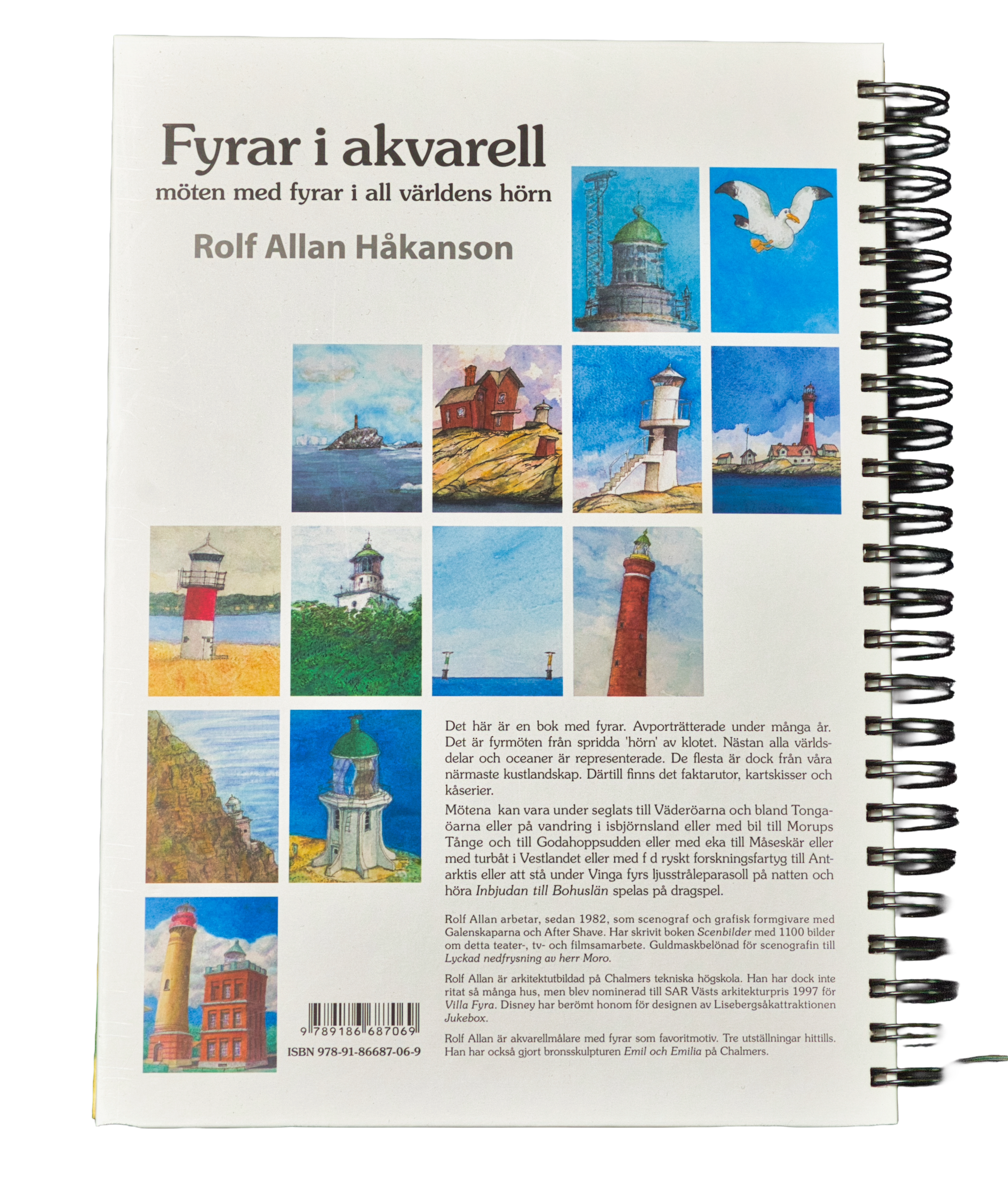 Fyrar i akvarell - Rolf Allan Håkansson - 3