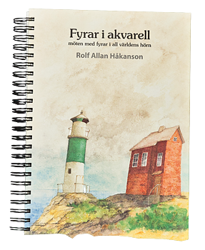 Fyrar i akvarell - Rolf Allan Håkansson