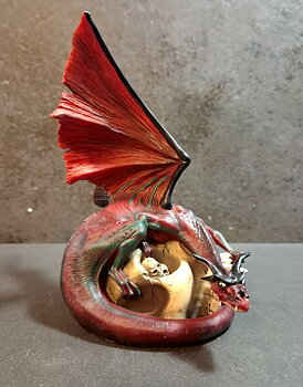 Tudor Mint Staty - Red Underworld Dragon