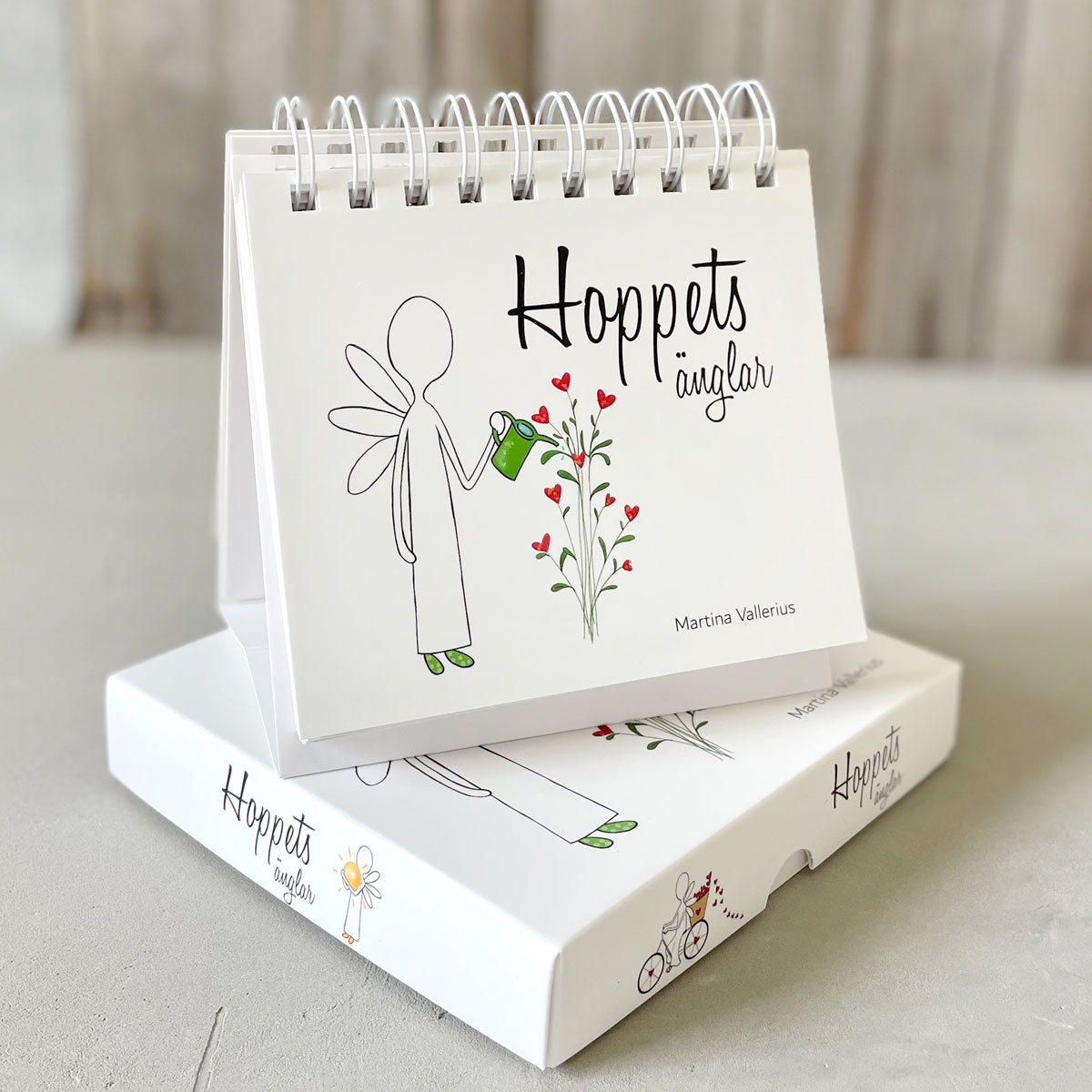 Hoppets änglar – Bordsalmanacka - Martina Vallerius