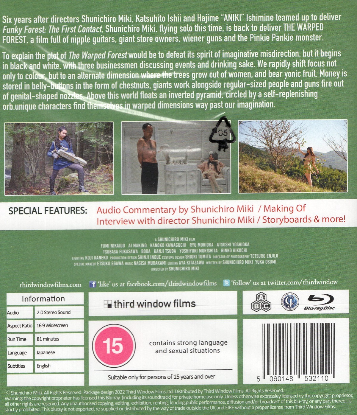 The Warped Forest (ej svensk text) (Blu-ray) - 2