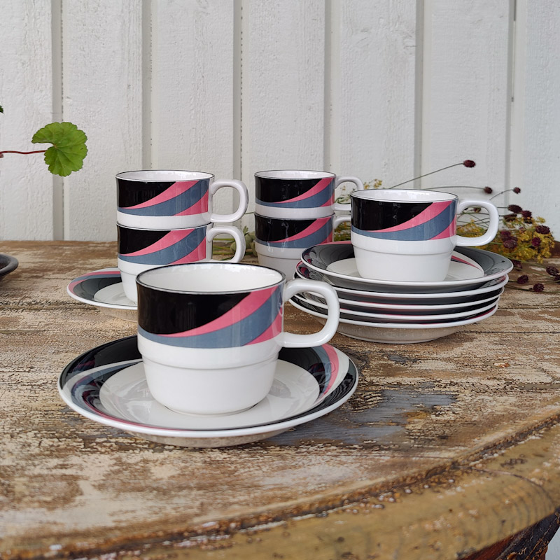 Kaffekoppar 1980-tal