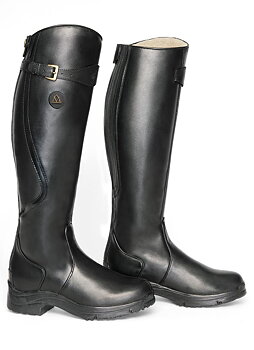Mountain Horse Snowy River Lined Riding Boots - Black