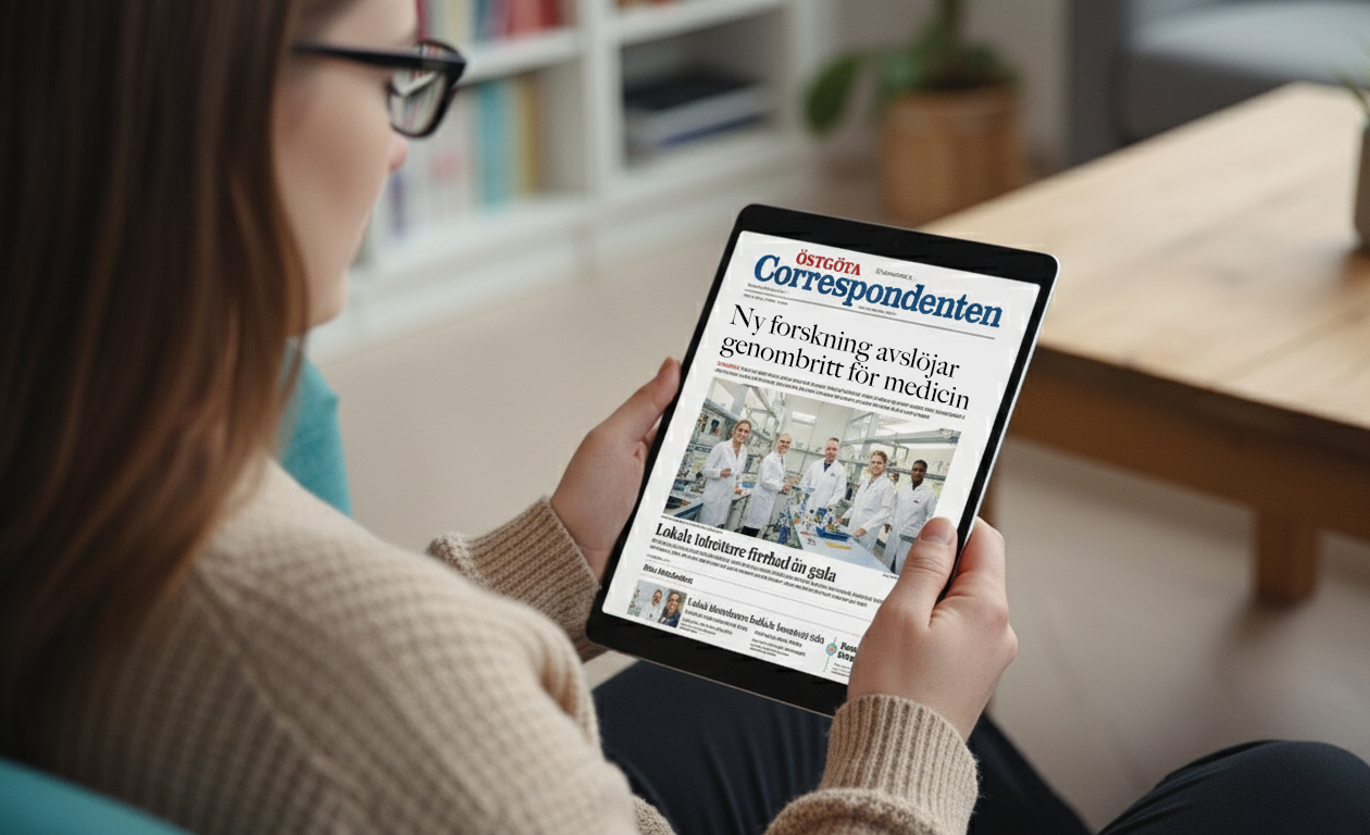 Östgöta Correspondenten (Corren) digitaliserar nästan 200 år av journalistik