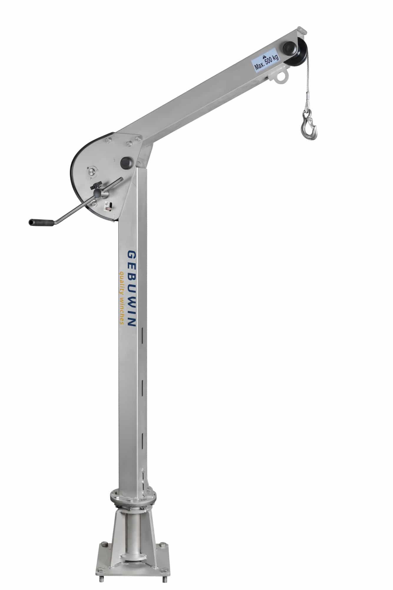 Davit kran SD125, längd: 951 mm / Maxlast: 125 kg