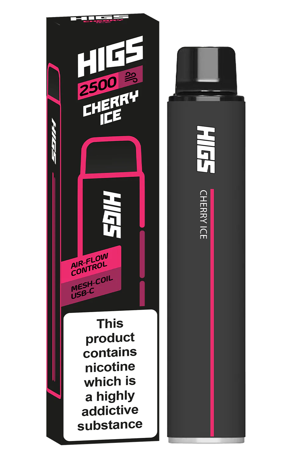 Nikotin fri vape - HIGS (2500 puffs)  - 3
