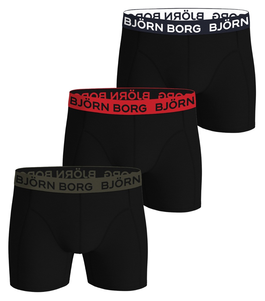 3-Pack Björn Borg Cotton Stretch Boxer