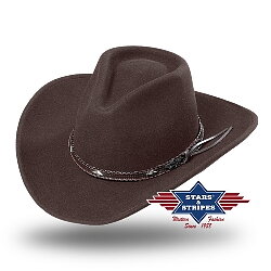 Hatt Dallas | Brun (XS)