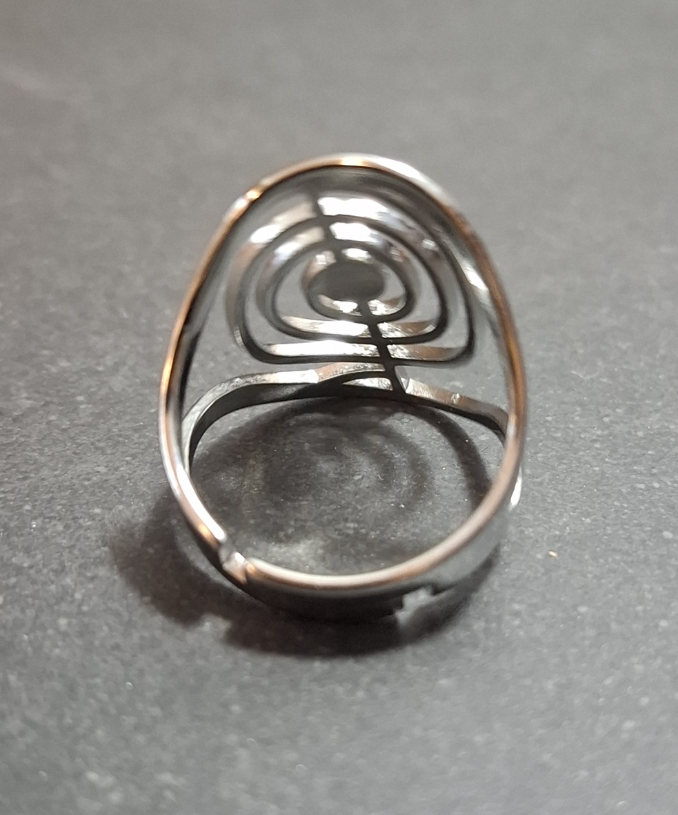  ChoKuRei  Ring  i Rostfritt Stål  - 3