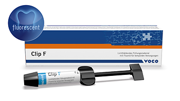 VOCO Clip F with flouride - Syringe 2 x 4 g 