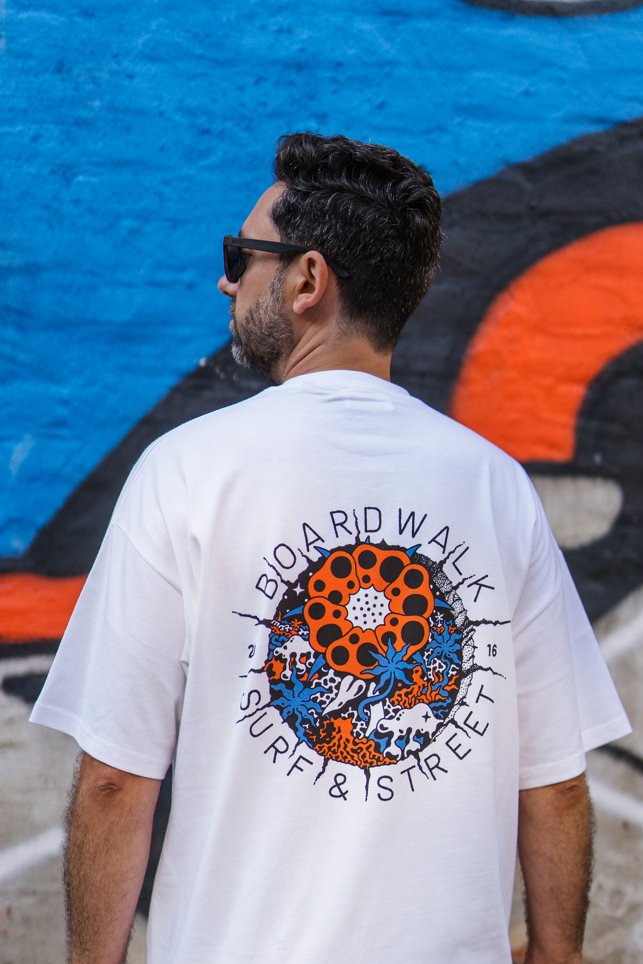 Boardwalk X Finsta Logo Takeover T-shirt White - 3
