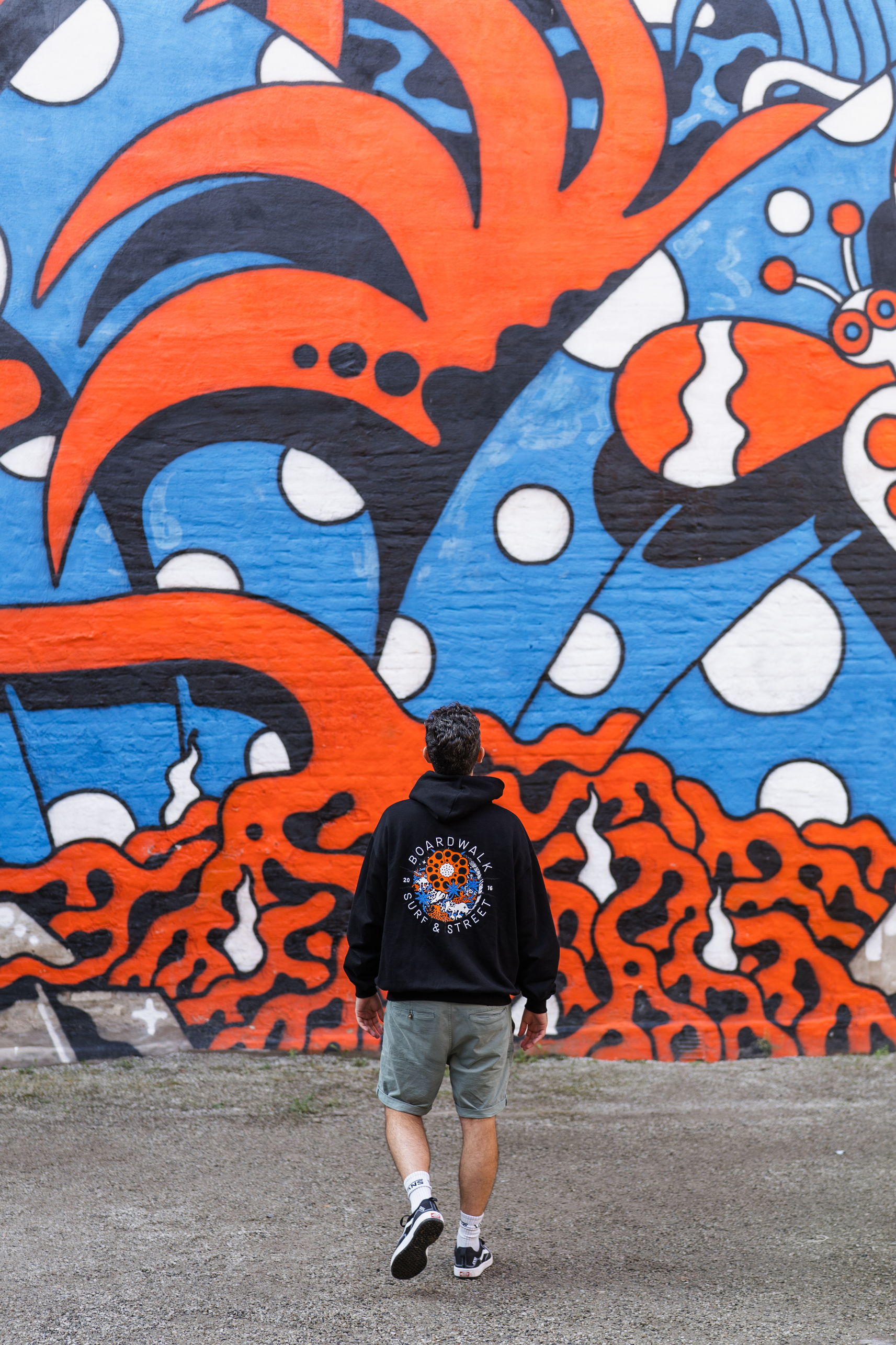Boardwalk X Finsta Logo Takeover Hoodie Black - 6