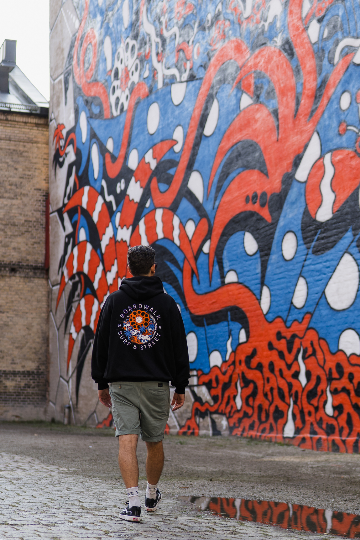 Boardwalk X Finsta Logo Takeover Hoodie Black - 8