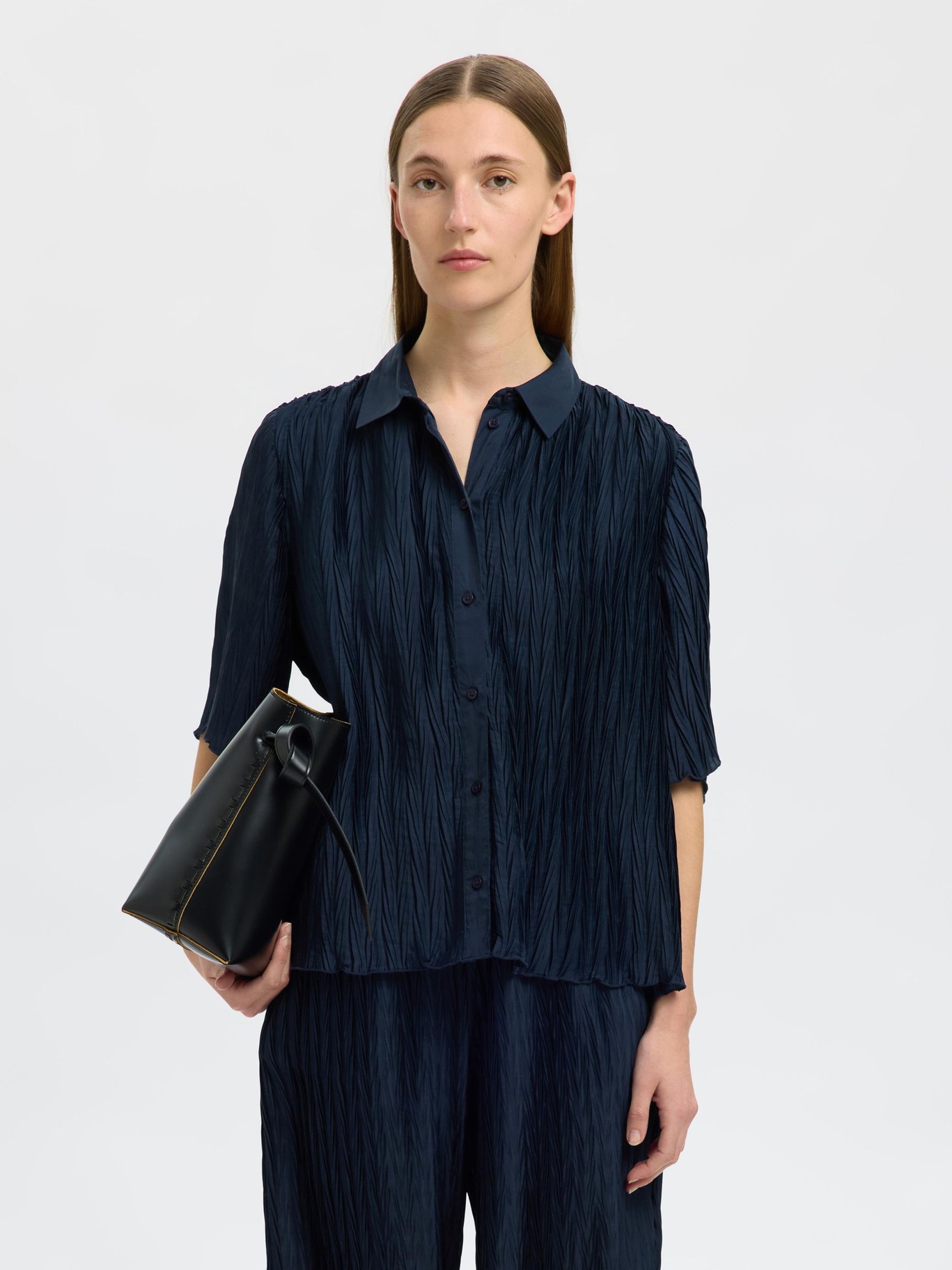 Selected Femme Elma Short Sleeved Shirt - 2