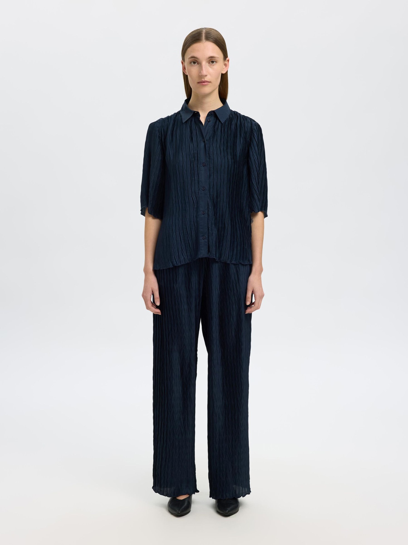 Selected Femme Elma Short Sleeved Shirt - 5