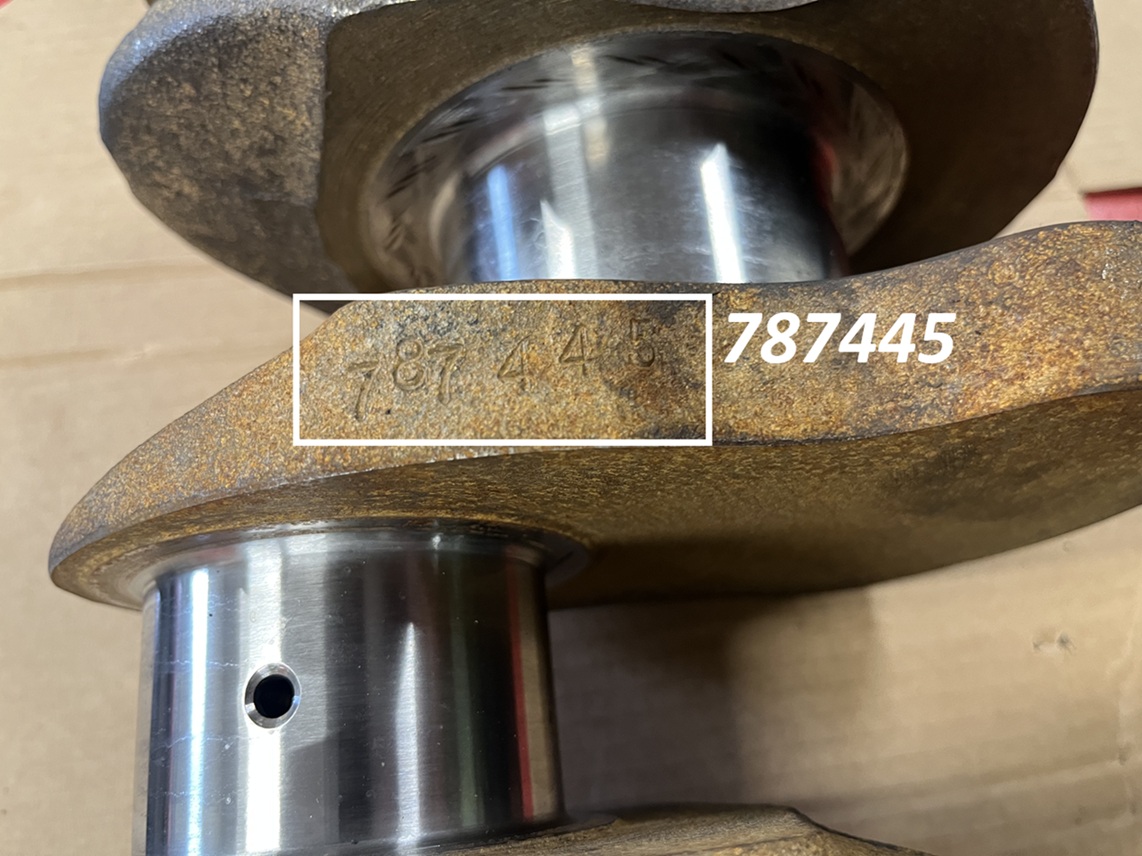 Crankshaft D42 / TD42 Reground - 4