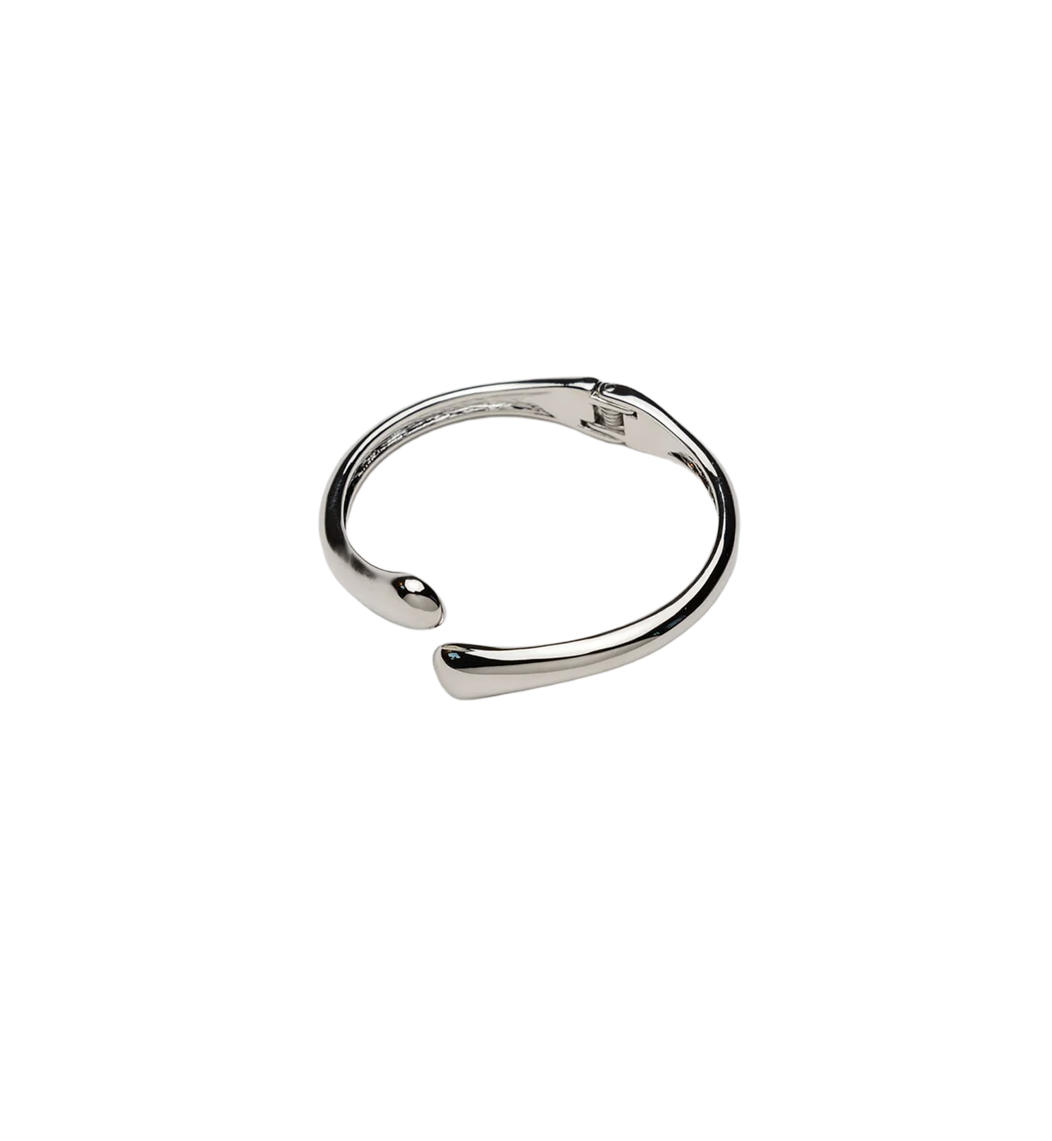 BOW19 Twin Drop Bracelet Silver