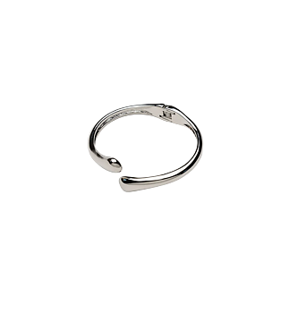 BOW19 Twin Drop Bracelet Silver