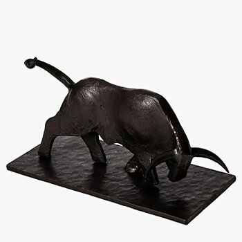 Escultura de toros
