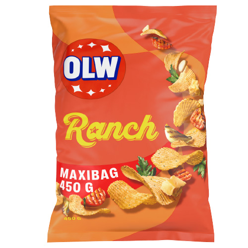 Olw Maxibag Ranch 450g 12kpl