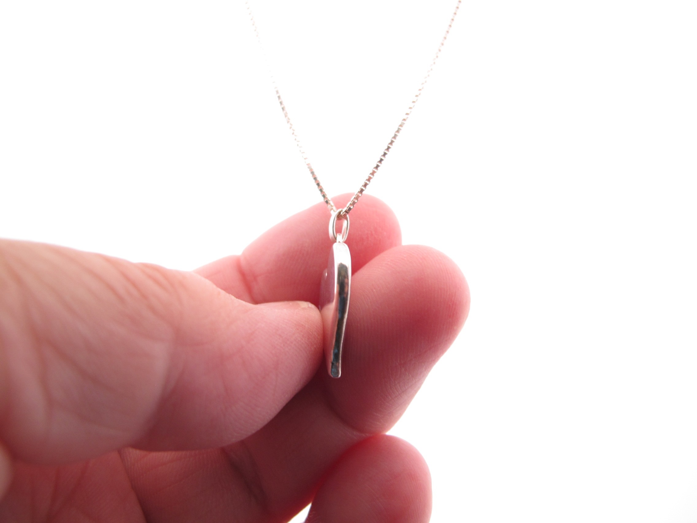 Silver pendant Heart 27x15mm - 3