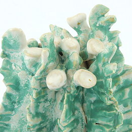 Anita Nylund (1990s) Unique Green Cactus from Own Studio 11 cm